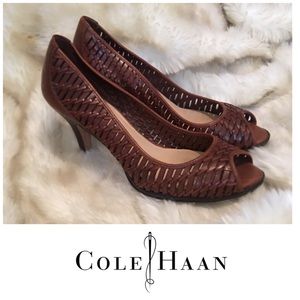 Cole Haan Basket Weave Pumps
